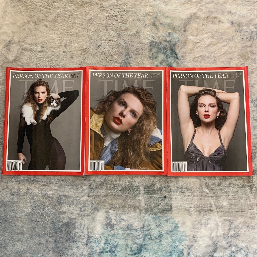 Taylor Swift Time Magazines 2023 (Set of 3)
